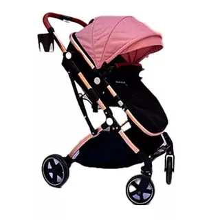 Coche Moisés Small Rosado