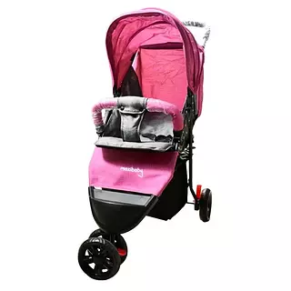 Coche Paseador Bebe Tres Ruedas Fz Maxibaby Rosado