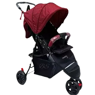 Coche Paseador Bebe Tres Ruedas Fz Maxibaby Rojo