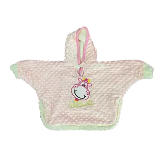 Ruana Para Bebe Color Rosado