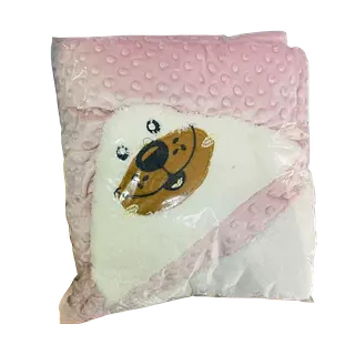 Cobija Cobertor Para Bebe Color Rosado