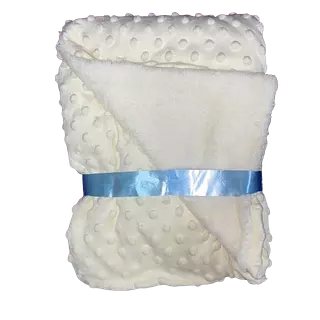 Cobija Cobertor Sencillo Para Bebe Color Amarillo Cálido